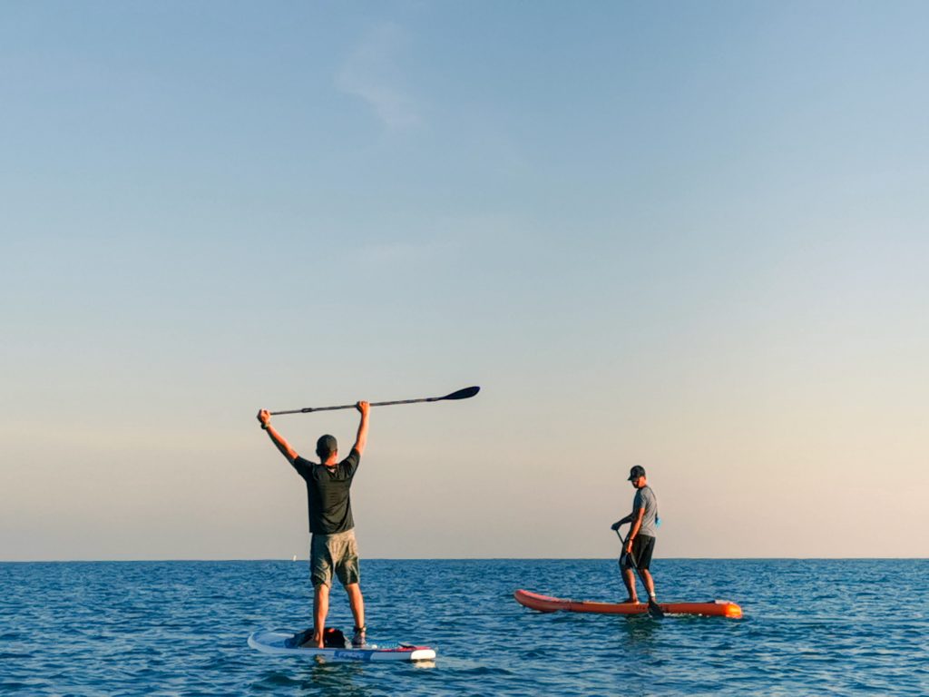 Stand up paddle boarding 